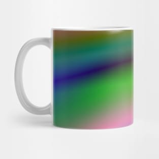 pink green texture art Mug